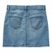 Arizona Light Wash Girls Stretch Denim Skirt (Plus Size)